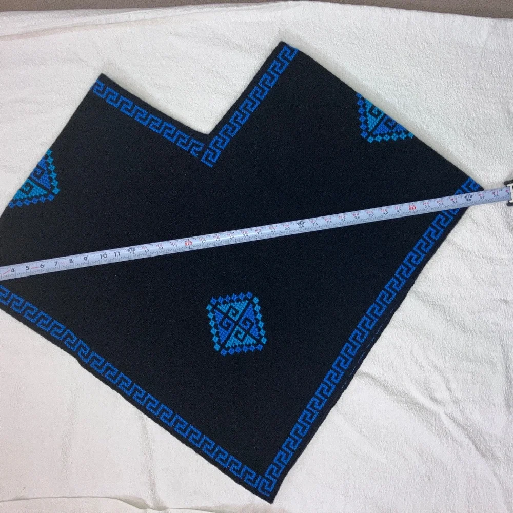 Poncho, handmade